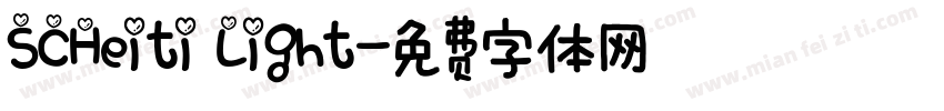 SCHeiti Light字体转换